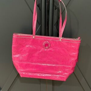 Coach Fuchsia Women's Tote Bag